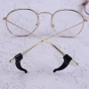 Anti-slip ear tips, large transparent black silicone anti-slip ear hooks, outdoor fixed ear pads for sports glasses Specification image